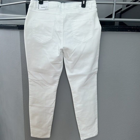 d. jeans White High Waist ankle jeans size 14 NWT - Picture 7 of 8
